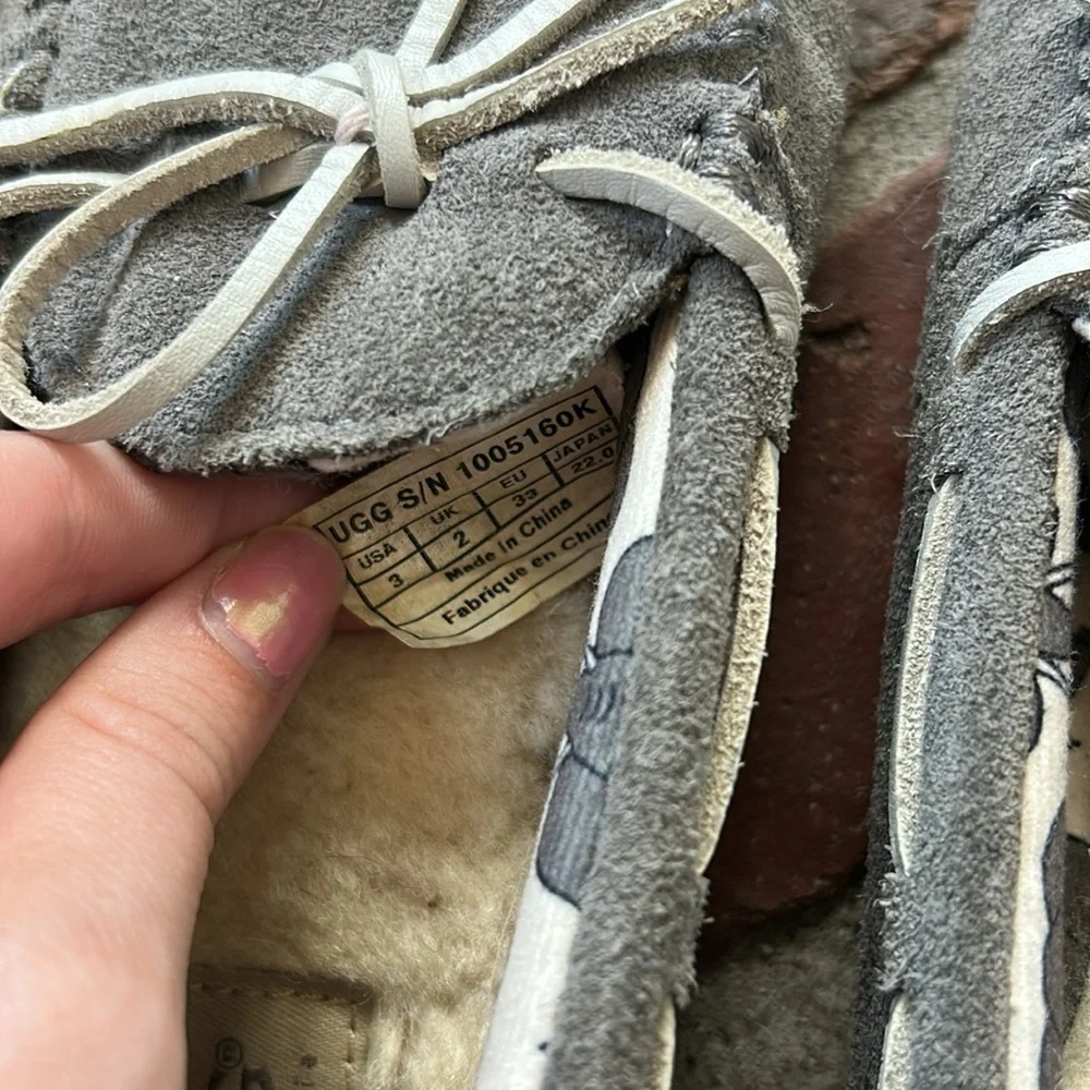 UGG grey leather